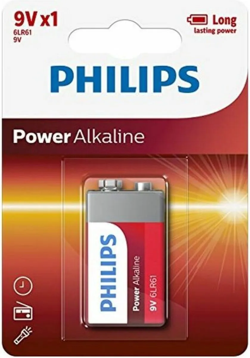 Philips 9V E-Batterij 550mAh