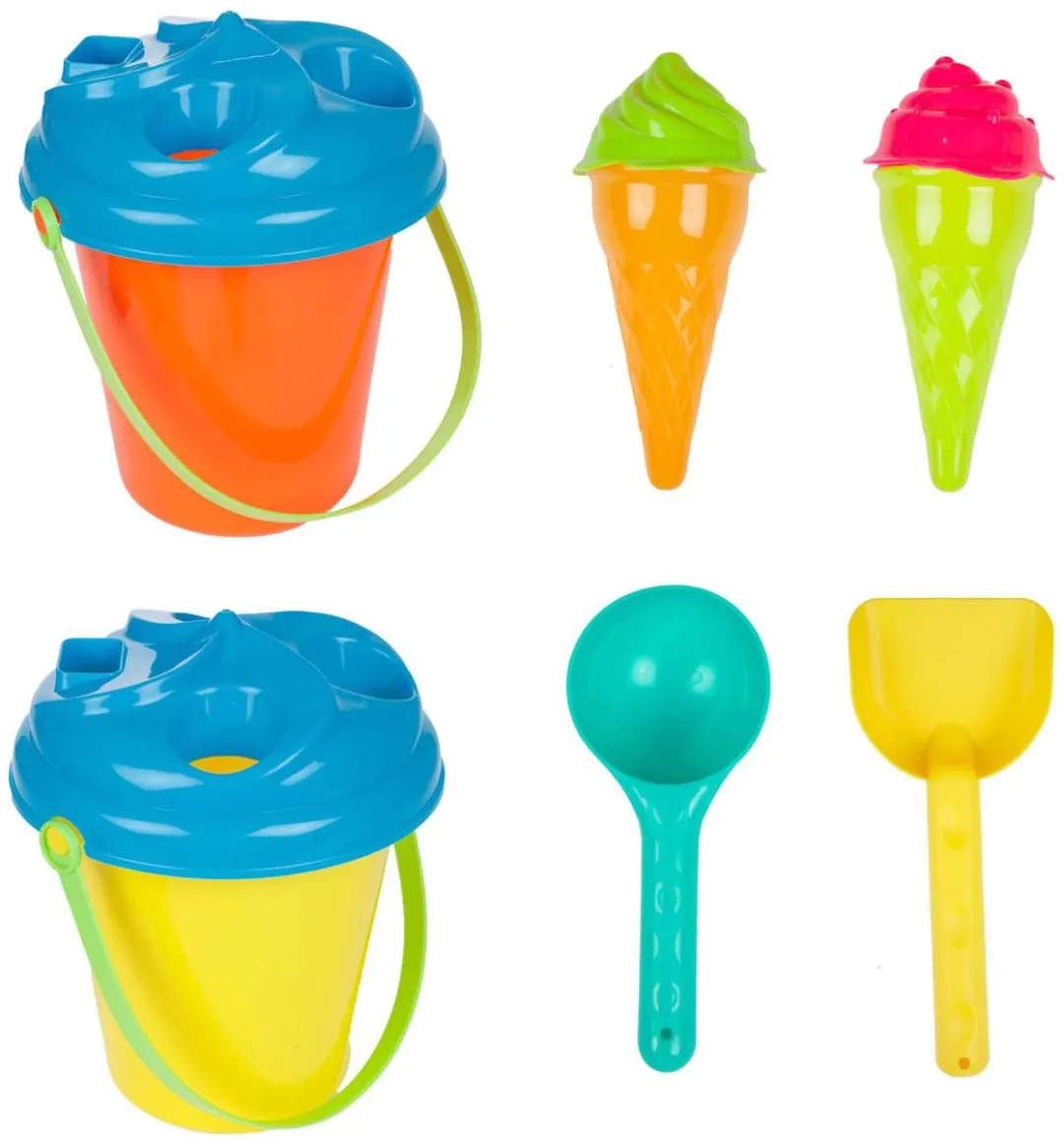 Play Out Strandset Emmer en Ijsvormen, 8dlg.