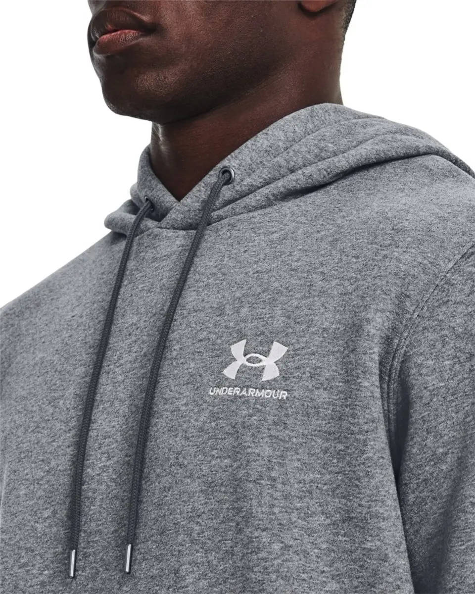 Under Armour Essential Fleece Hoodie - Pitch Gray - afbeelding 6 van 6