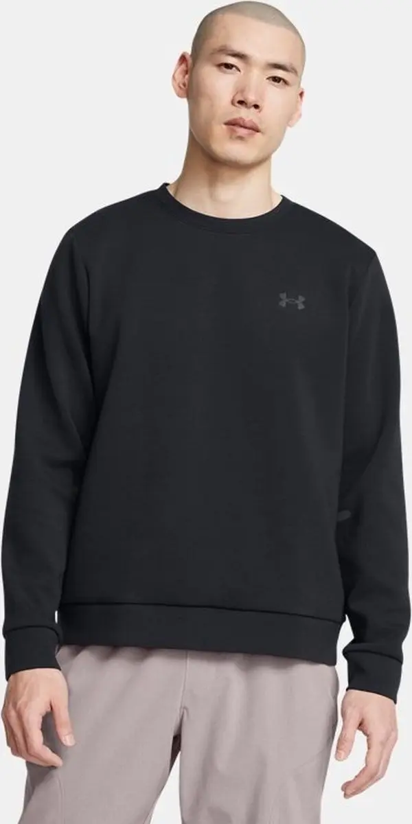 Under Armour Unstoppable Fleece Sweatshirt Heren - S - Zwart - afbeelding 5 van 6