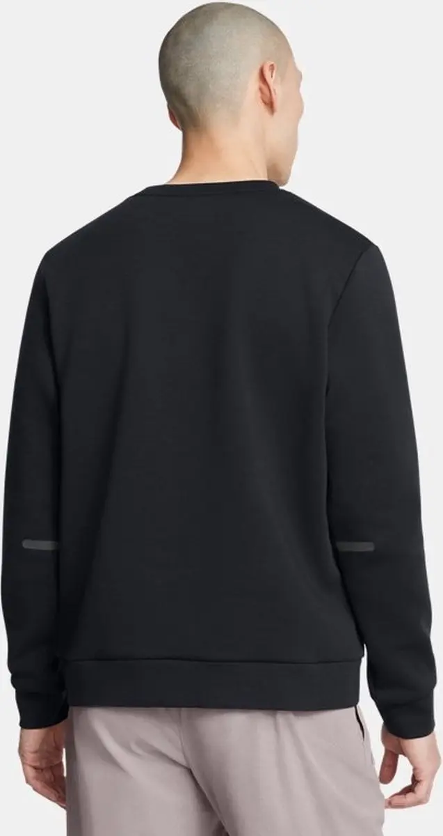 Under Armour Unstoppable Fleece Sweatshirt Heren - S - Zwart - afbeelding 4 van 6