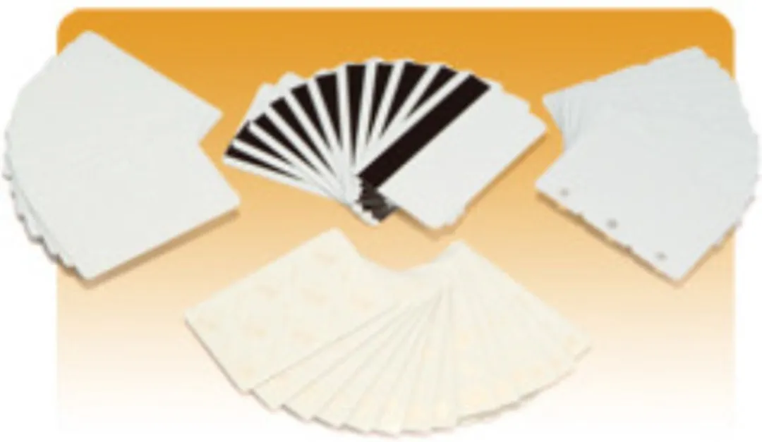 Zebra 500-PK PVC Cards 30mil Geel