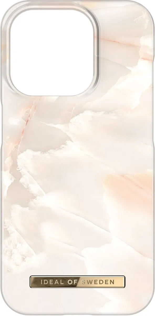 iDeal of Sweden iPhone 15 Pro Backcover Rose Pearl Marble