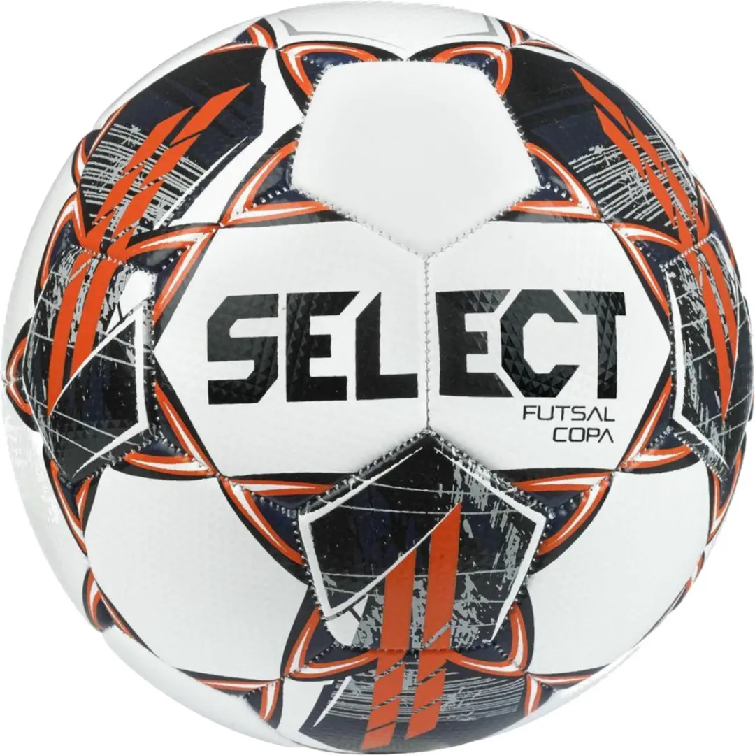 Select Futsal Copa Ball FUTSAL COPA WHT-BLK, Unisex, Wit, Bal naar voetbal, maat