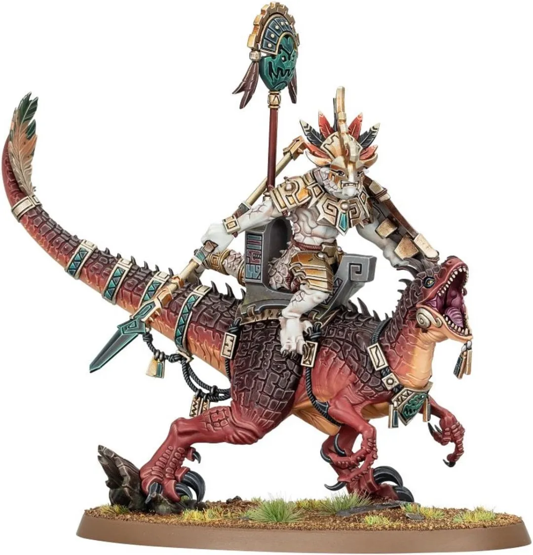 Games Workshop Seraphon Saurus Scar-Veteran op Aggradon - 30 Onderdelen
