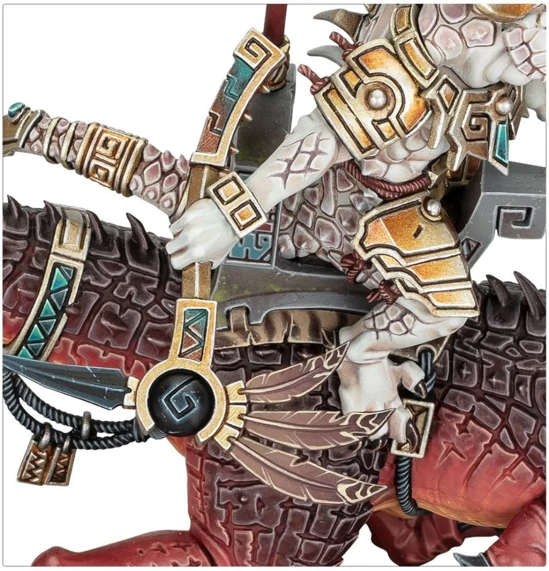 Games Workshop Seraphon Saurus Scar-Veteran op Aggradon - 30 Onderdelen