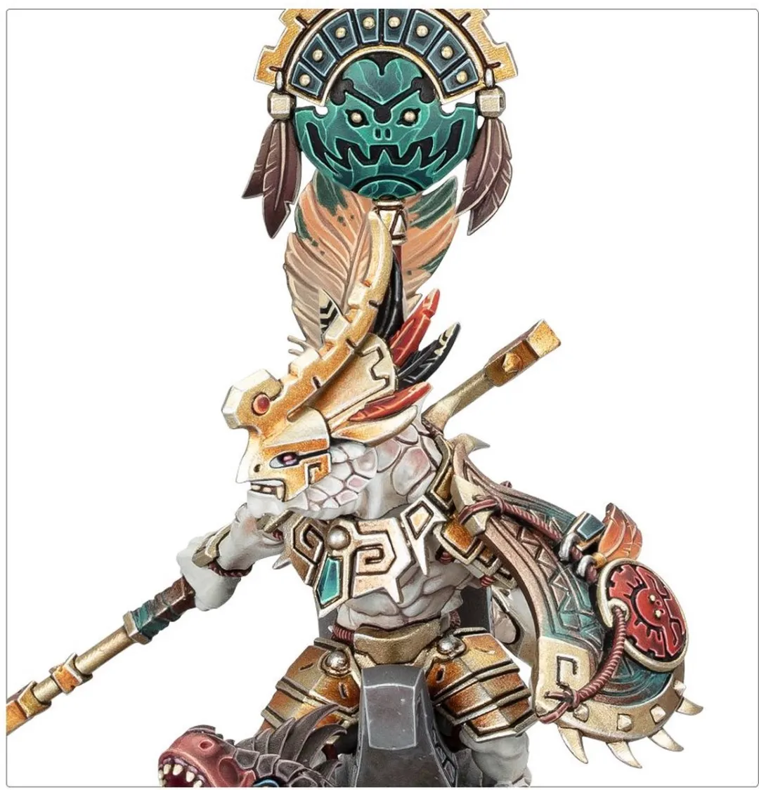 Games Workshop Seraphon Saurus Scar-Veteran op Aggradon - 30 Onderdelen