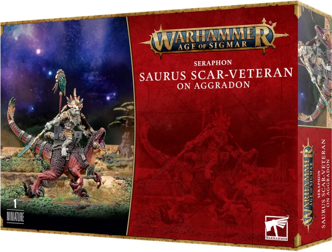 Games Workshop Seraphon Saurus Scar-Veteran op Aggradon
