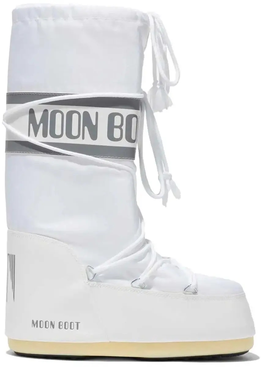 Moon Boot Icon Nylon Après-ski Laarzen - Wit - afbeelding 4 van 6