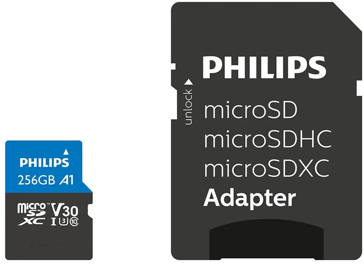 Philips microSDXC FM25MP65B/00 256GB - Class 10 UHS-I U3