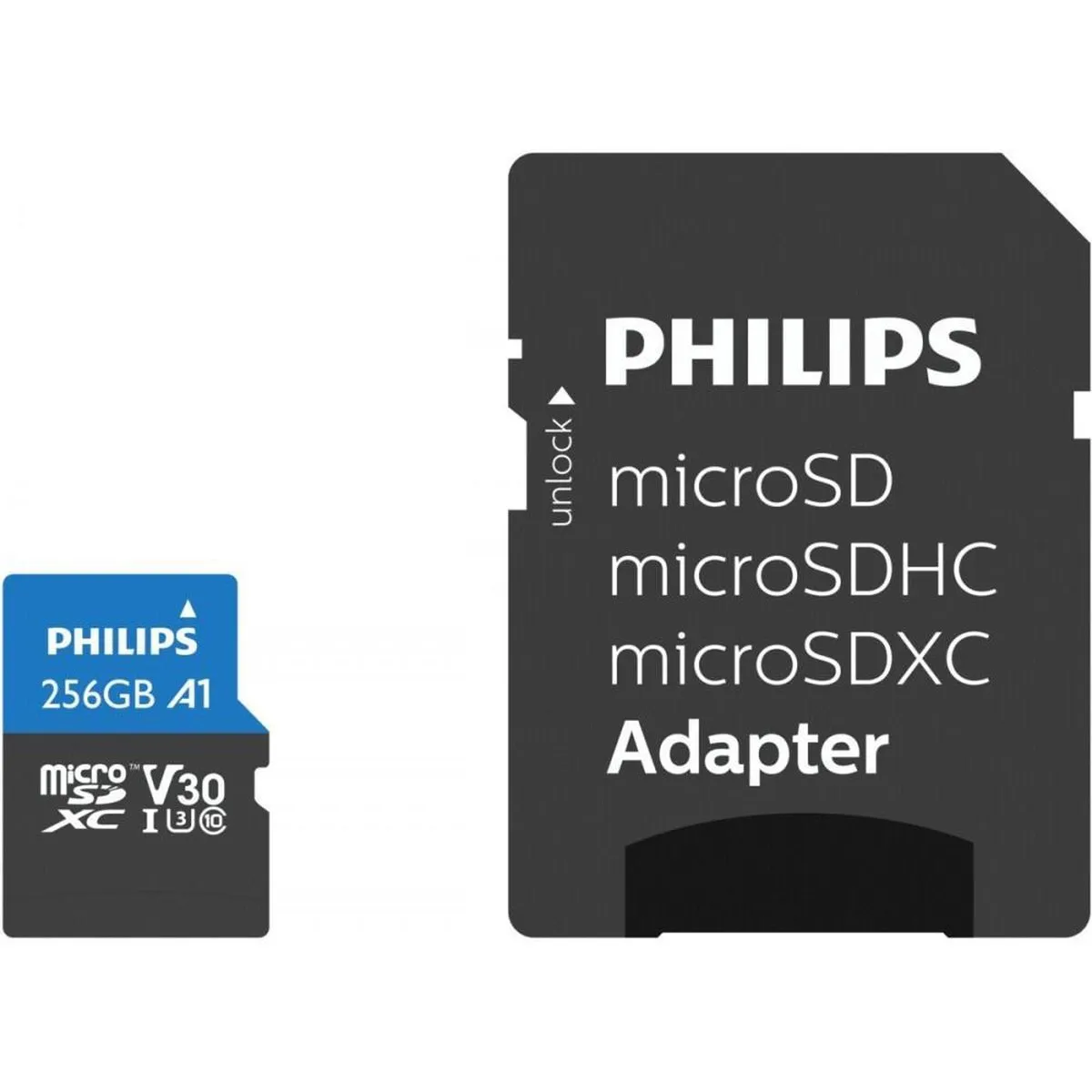 Philips microSDXC FM25MP65B/00 256GB - Class 10 UHS-I U3