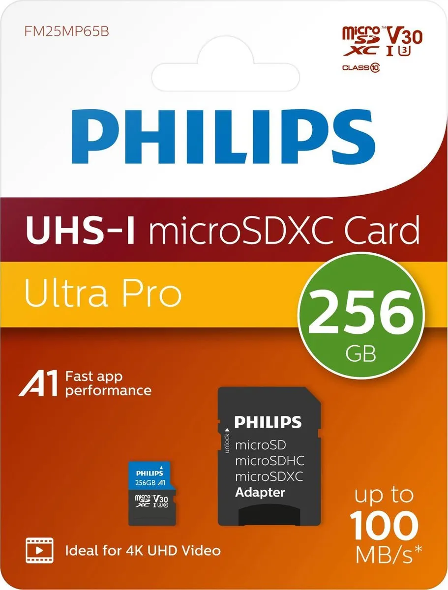 Philips microSDXC FM25MP65B/00 256GB