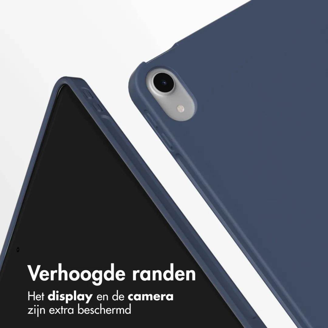 Accezz Tablethoes SH00071307 - Apple iPad Air 11 - Donkerblauw