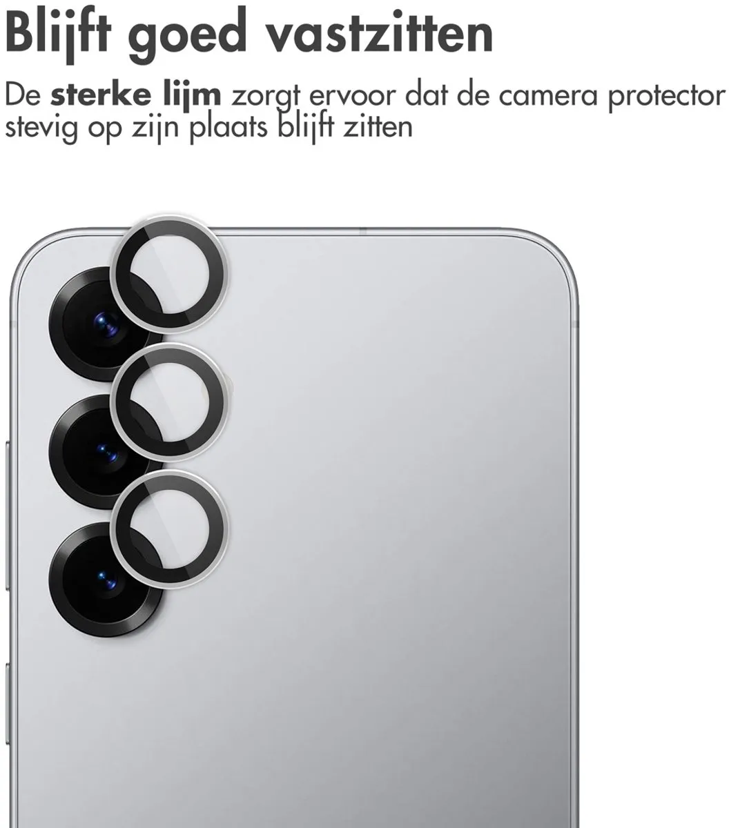 Imoshion Camera Lens Protector S25 Plus - 2 Stuks - Silver Shadow