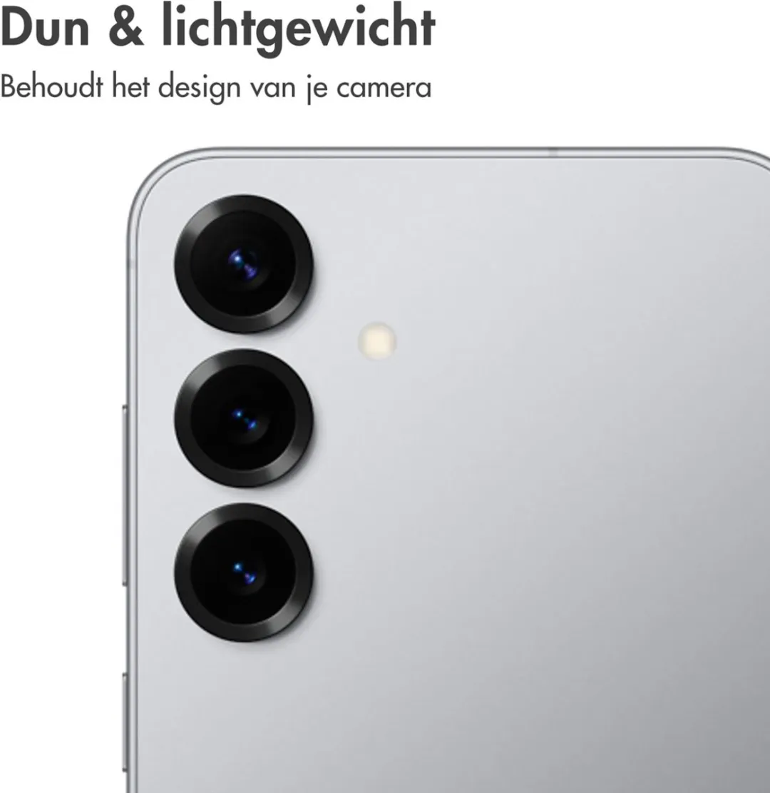 Imoshion Camera Lens Protector S25 Plus - 2 Stuks - Silver Shadow