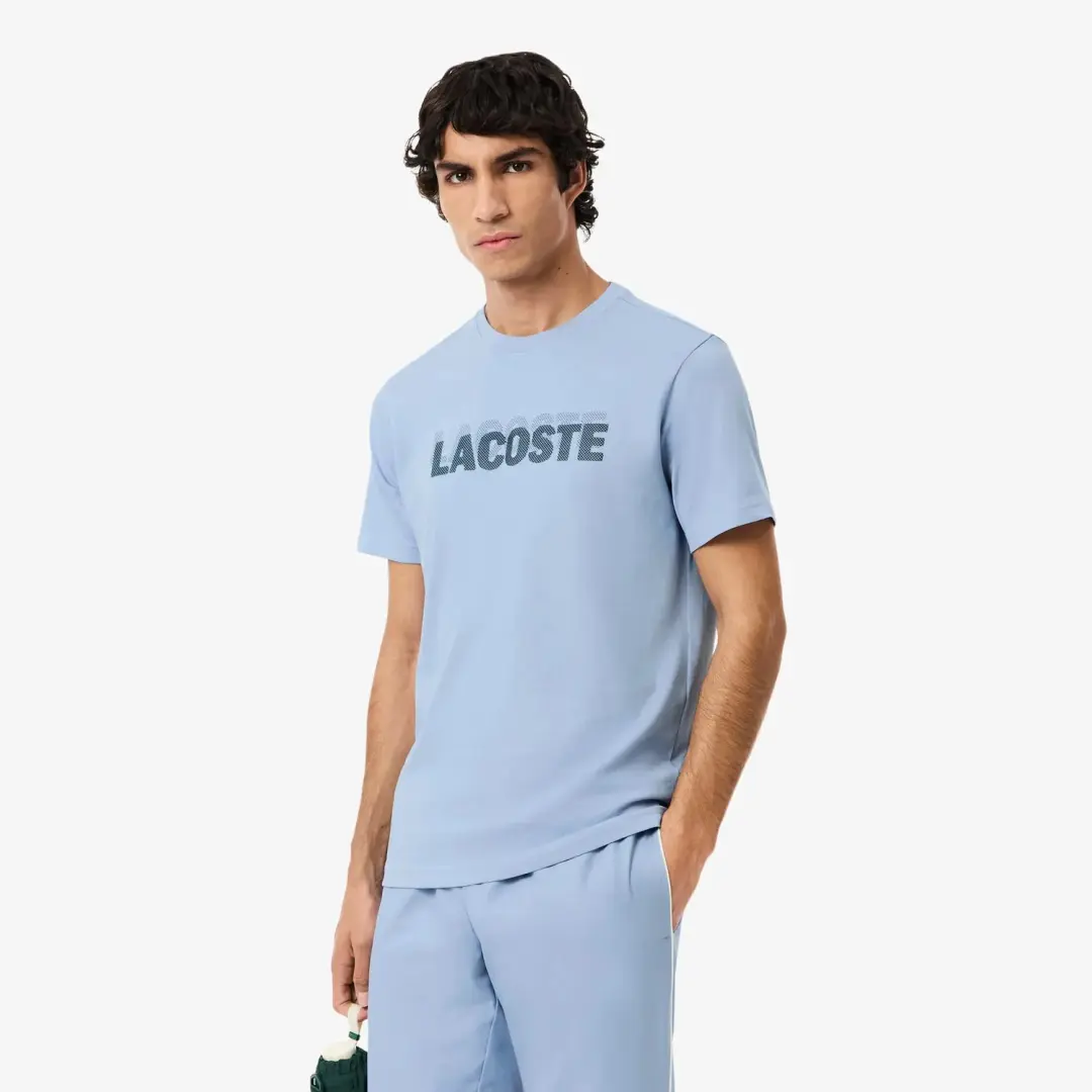 Lacoste Sport Ultra Dry Logo T-shirt - Navy - afbeelding 2 van 6