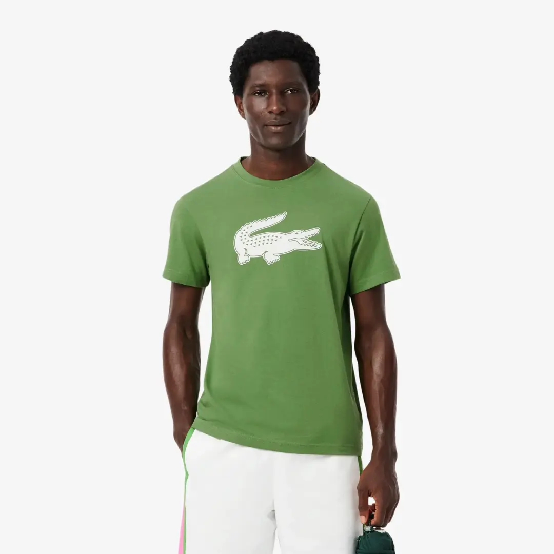 Lacoste Sport Ultra Dry Logo T-shirt - Navy - afbeelding 4 van 6