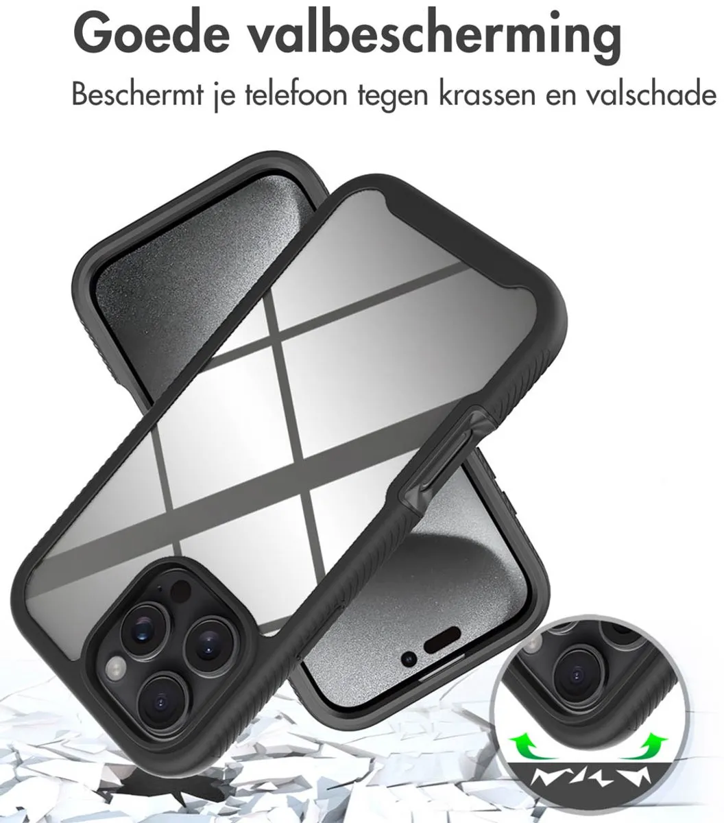 Imoshion Hoesje iPhone 16 Pro Max - Zwart