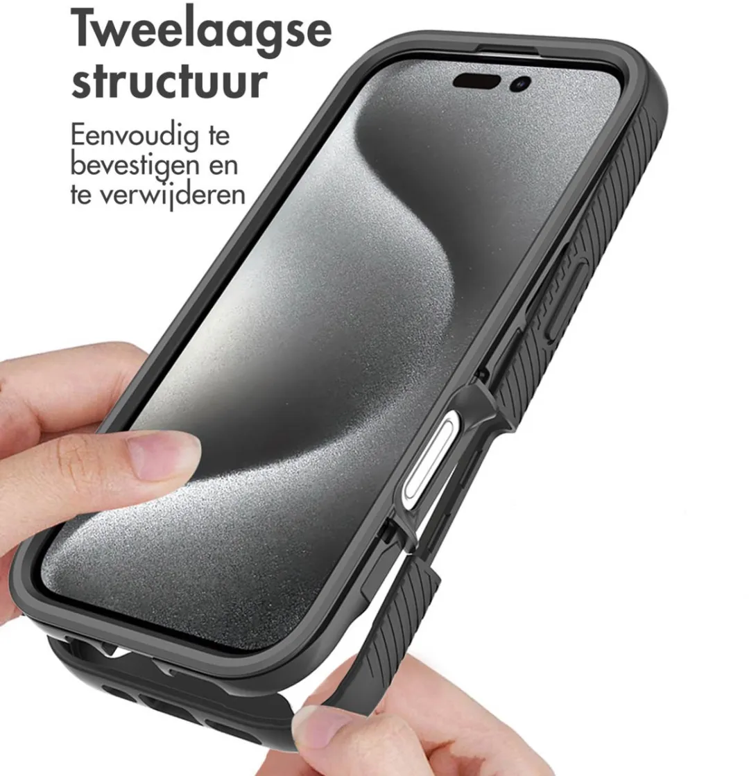Imoshion Hoesje iPhone 16 Pro Max - Zwart