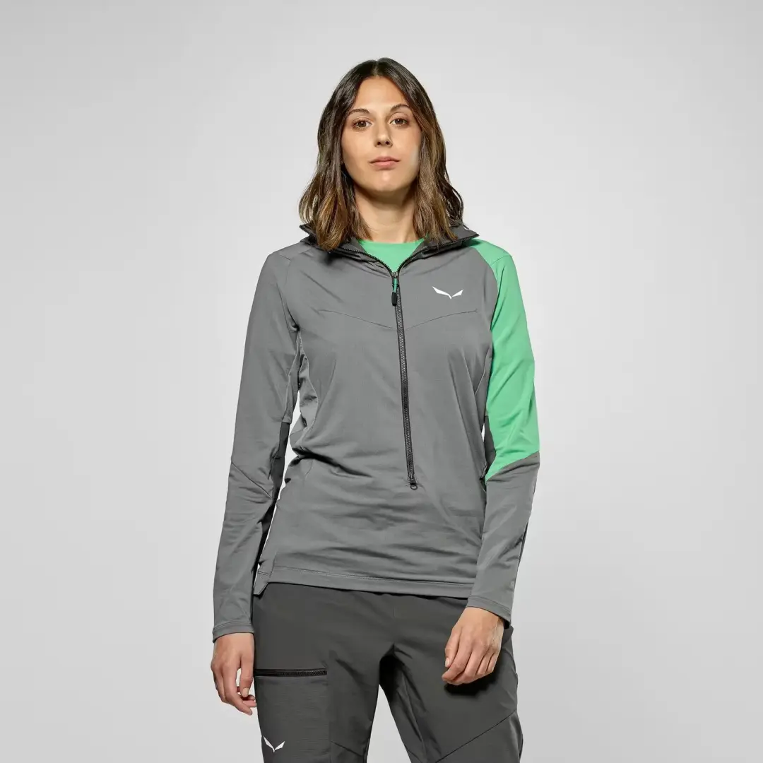 Salewa NXT Hybride Dames-T-shirt - Quiet Shade - XL - afbeelding 4 van 6