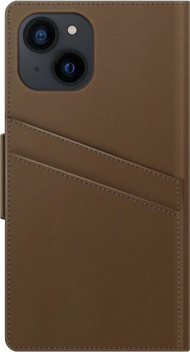 iDeal of Sweden Atelier Wallet iPhone 13 Intense Brown - 3 Pasjes