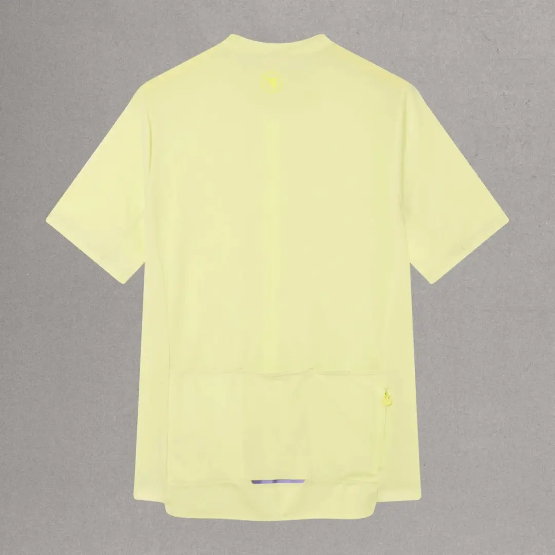 Endura Loop Jersey met rits - Oil Seed - L - afbeelding 4 van 6