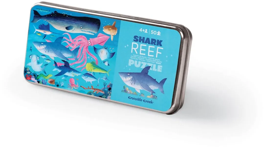 Crocodile Creek Puzzel Shark Reef 50 Stuks - Multi