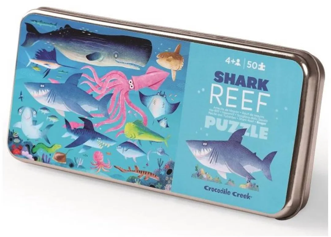 Crocodile Creek Puzzel Shark Reef 50 Stuks - Multi
