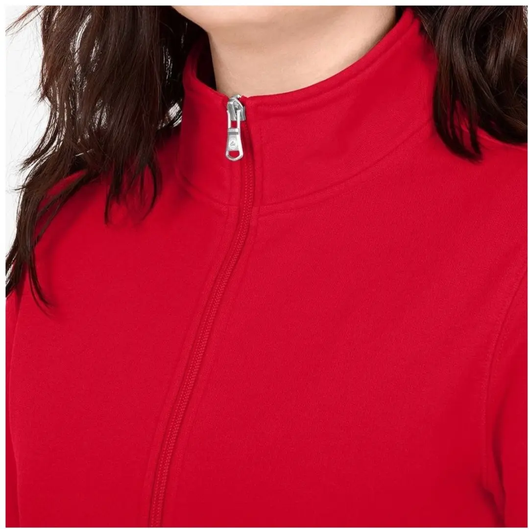 JAKO Doubletex Sweaterjas Dames - Rood - 34 - afbeelding 3 van 3