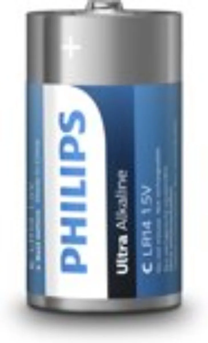 Philips LR14E2B C-batterijen - 2 Stuks