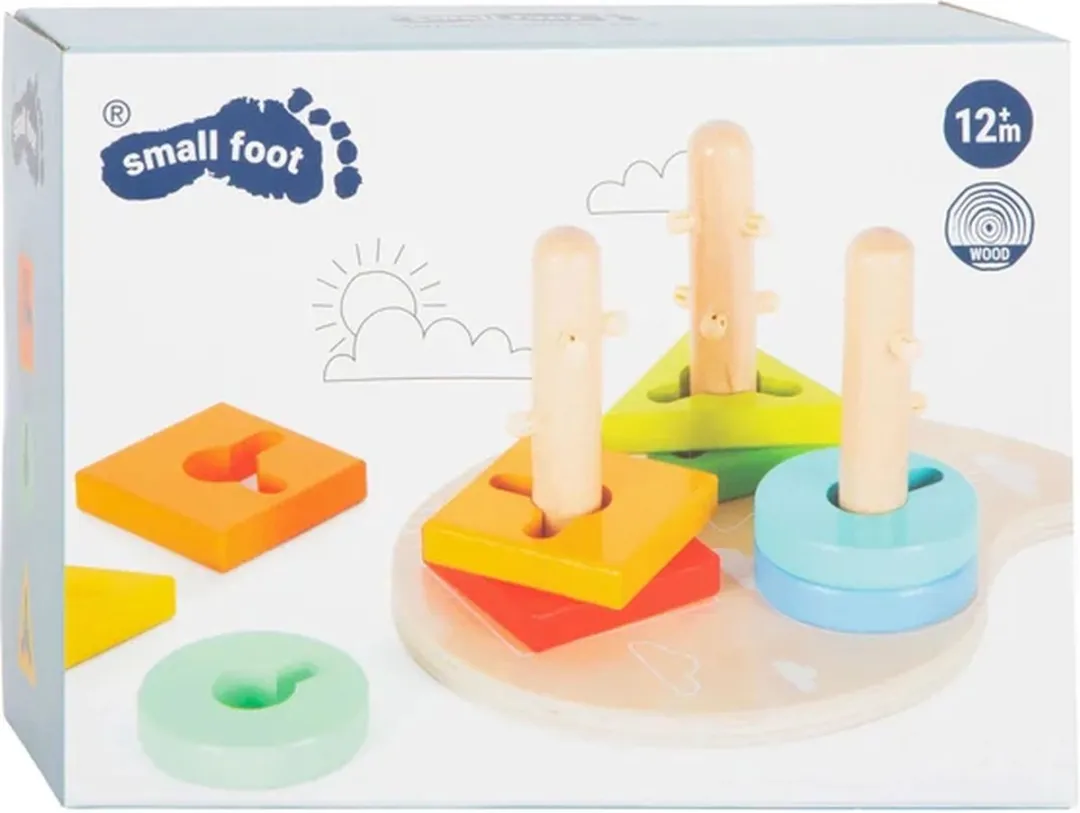 Small Foot Motoriek Stapelspeelgoed 11190 - Multicolor