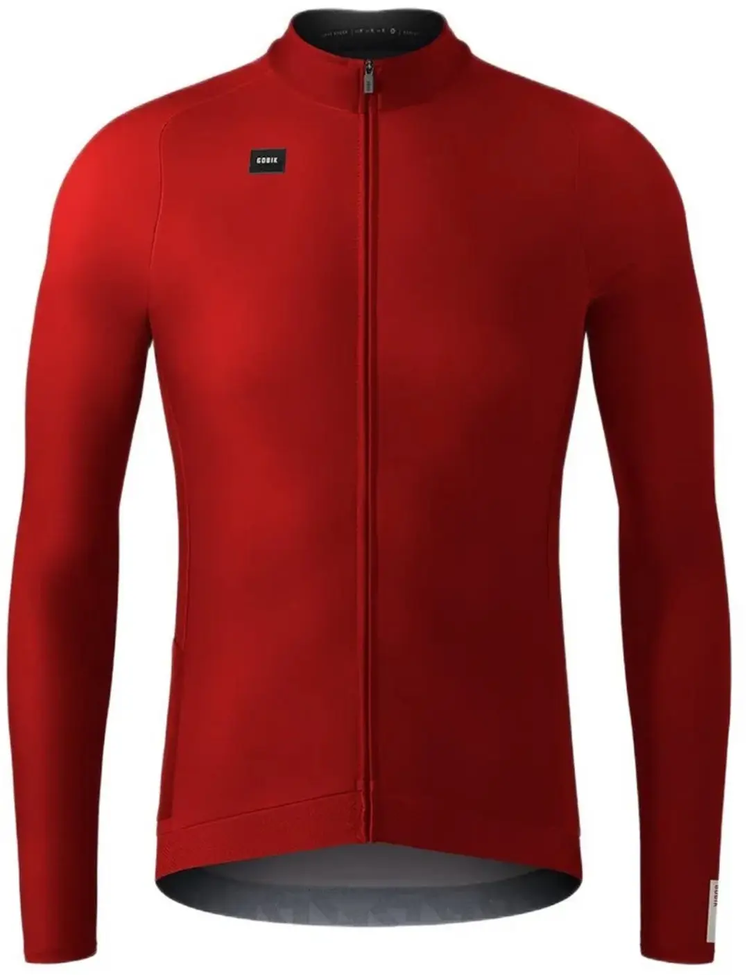 Gobik Weezer Lange Mouw Fietsshirt - Rood - M - afbeelding 3 van 4