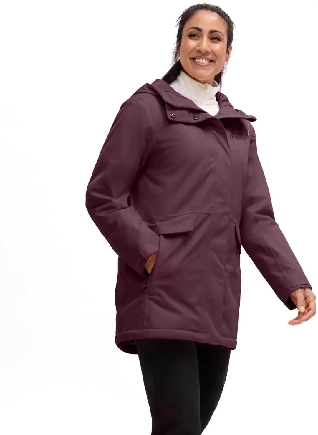 Maier Sports Damesjas Lisbon Coat - Yellow Finch - 52 - afbeelding 4 van 6