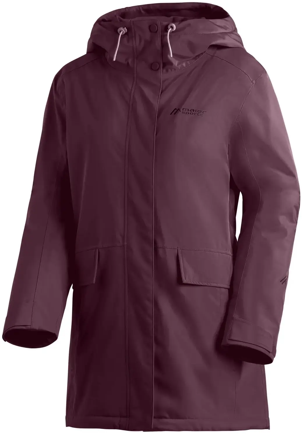 Maier Sports Damesjas Lisbon Coat - Yellow Finch - 52 - afbeelding 3 van 6