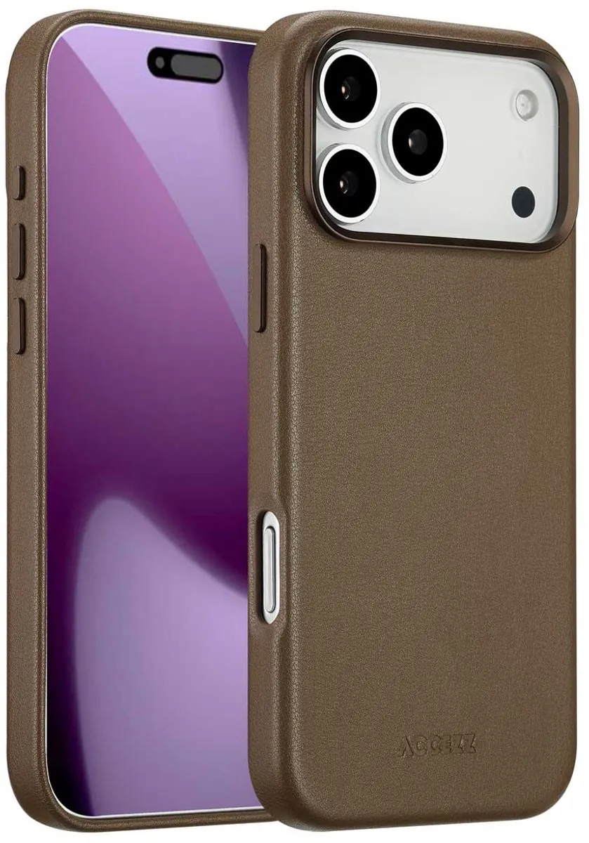 Accezz Hoesje iPhone 17 Pro Max Coffee Brown