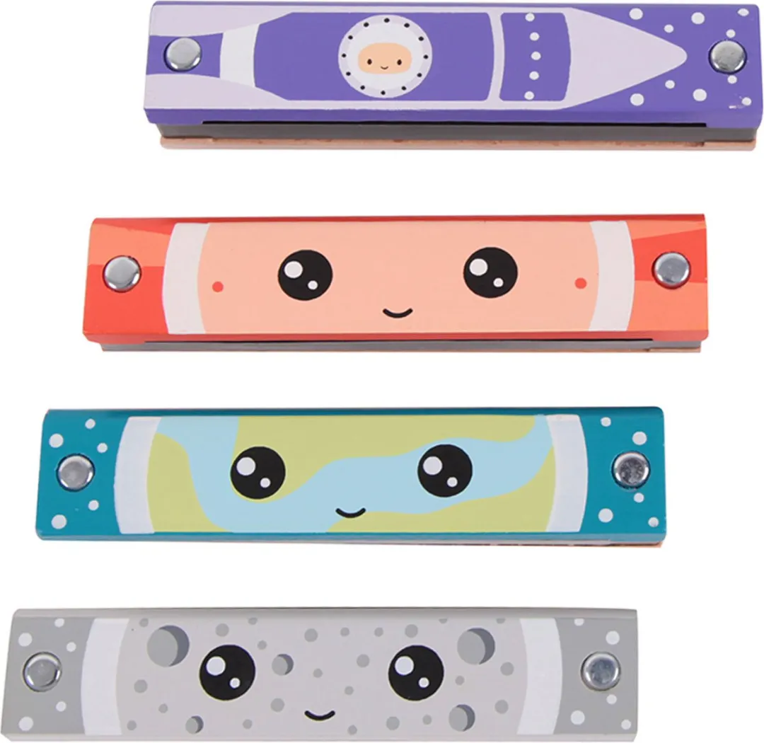 New Classic Toys Mondharmonica Hout