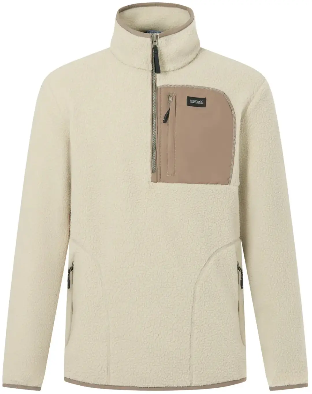 Regatta Frankie Borg Fleece Met Halve Rits Groen M Man