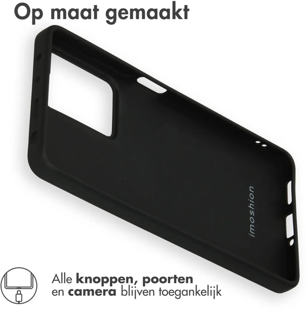 Imoshion Hoesje Zwart - Xiaomi Redmi Note 12 Pro/Poco X5 Pro