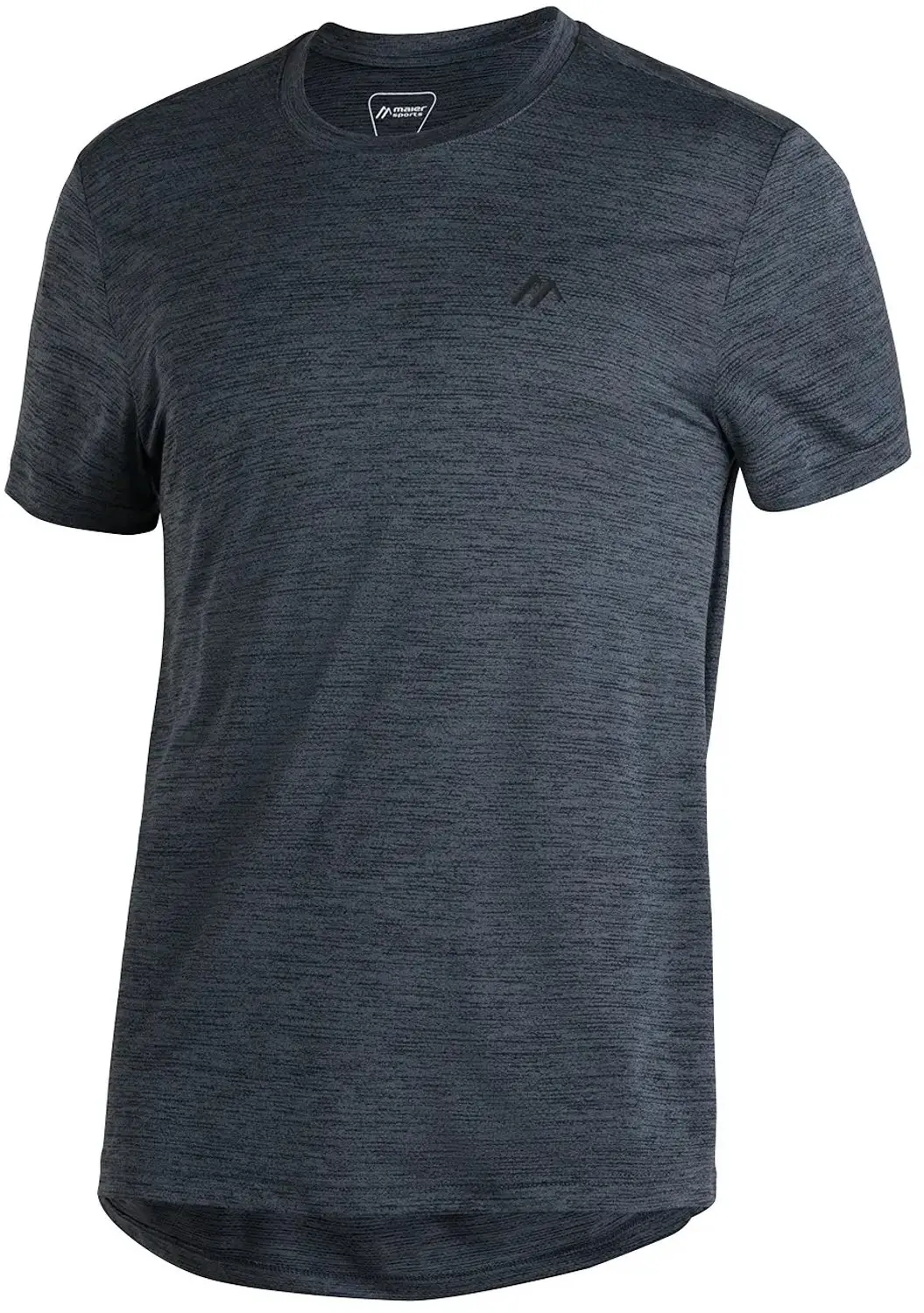 Maier Sports Arvensis T-shirt - Graphit Melange - 54 - afbeelding 3 van 4