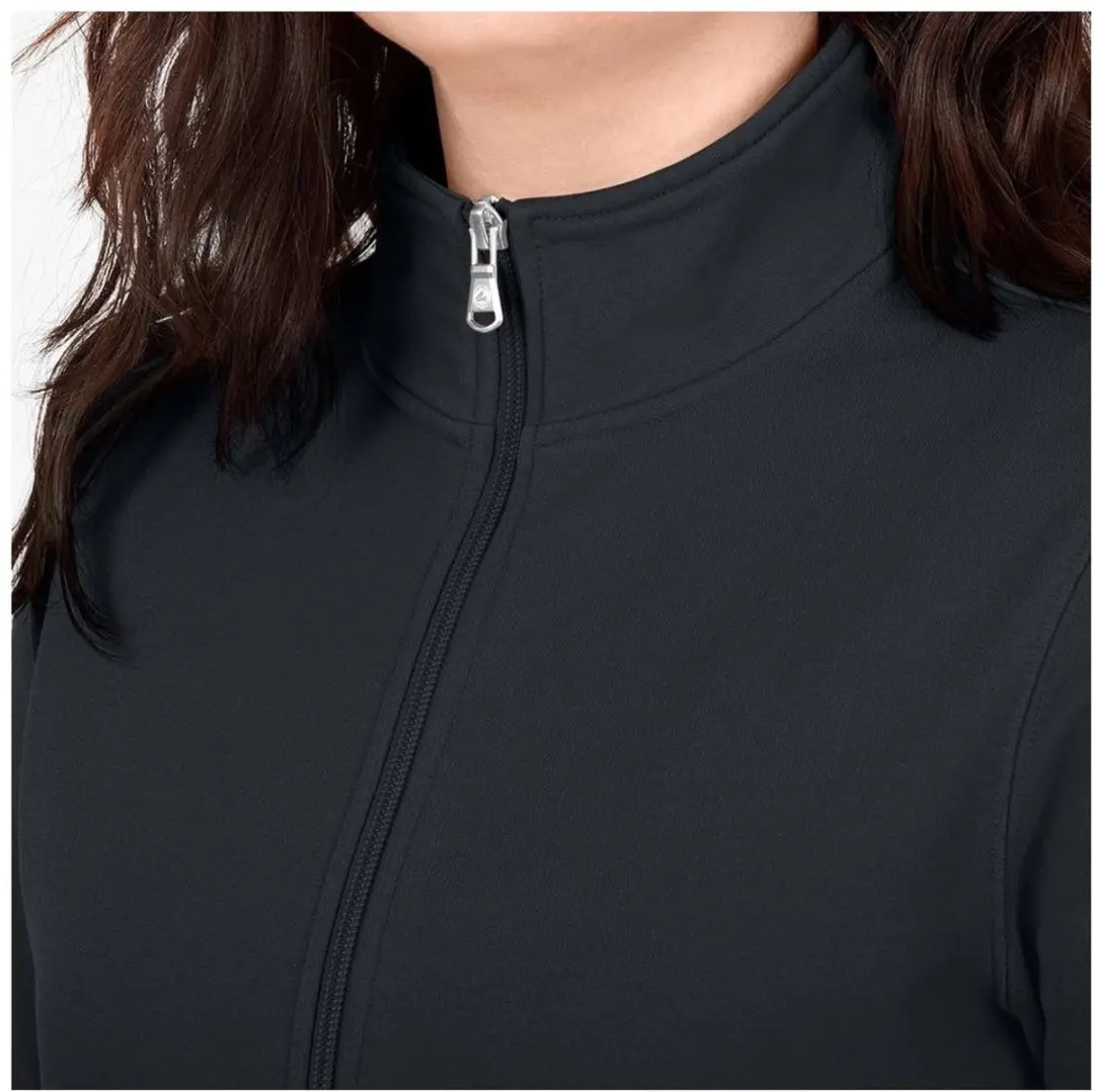 JAKO Doubletex Sweaterjas Dames - Antraciet - afbeelding 3 van 3