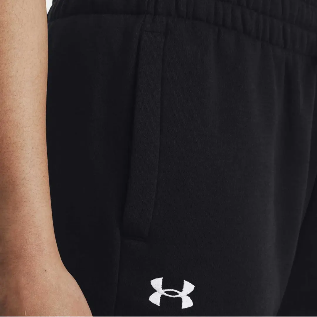 Under Armour Rival Fleece Dames Joggingbroek - Zwart - XS - afbeelding 3 van 6