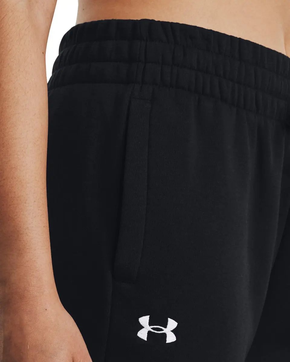 Under Armour Rival Fleece Dames Joggingbroek - Zwart - XS - afbeelding 6 van 6