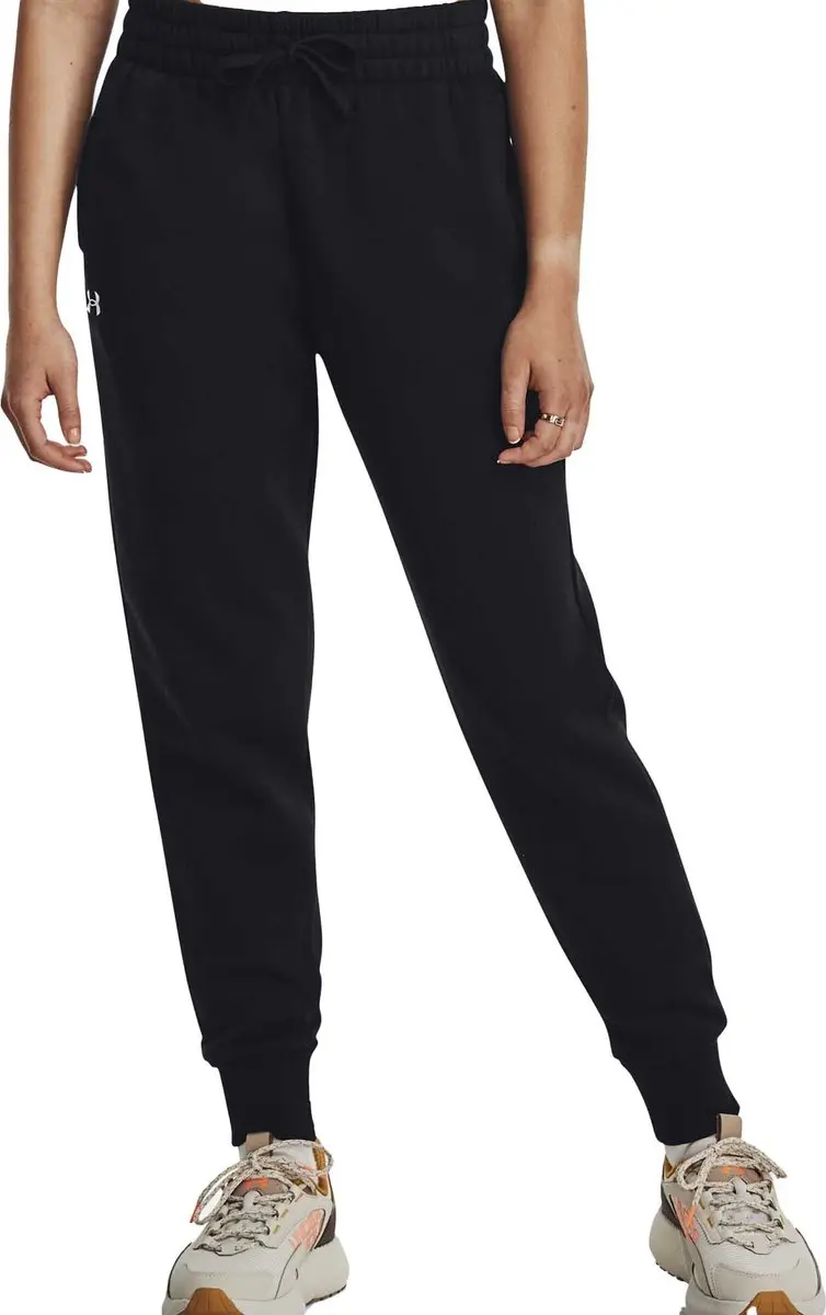 Under Armour Rival Fleece Dames Joggingbroek - Zwart - XS - afbeelding 5 van 6