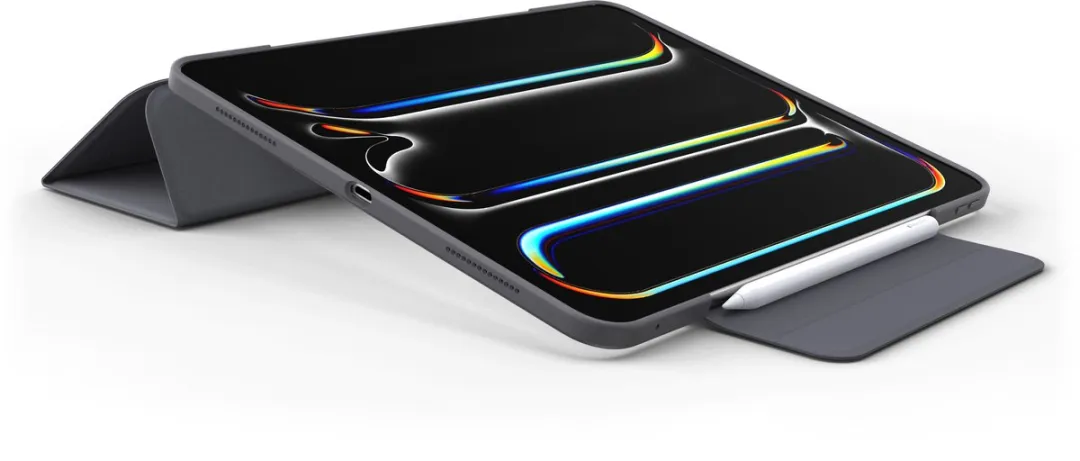 OtterBox Symmetry Folio 77-95524 - iPad Pro 13" (M5/M4) - Grijs/Transparant