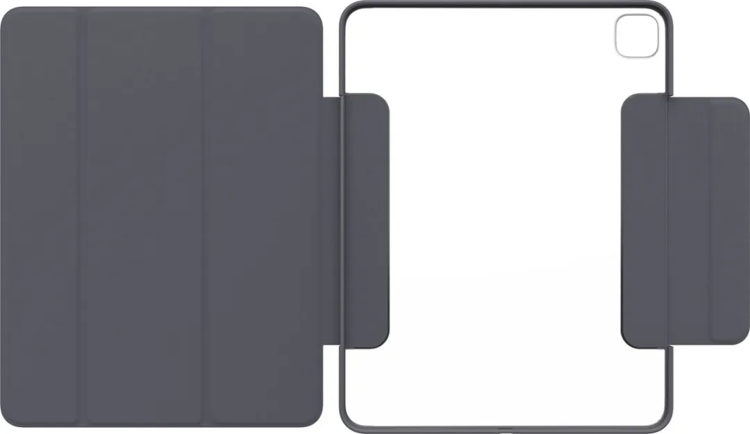 OtterBox Symmetry Folio 77-95524 - iPad Pro 13" (M5/M4) - Grijs/Transparant