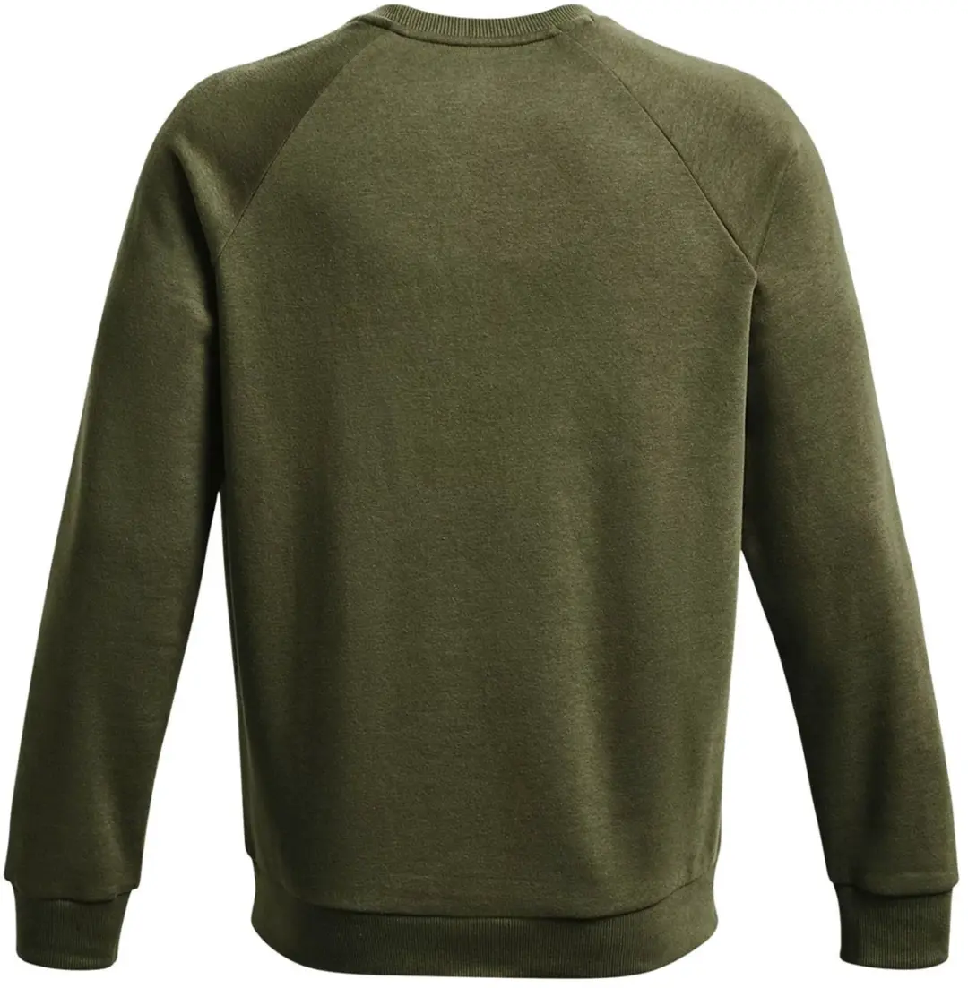 Under Armour Rival Fleece Crew Sweatshirt Heren - Groen - S - afbeelding 4 van 6