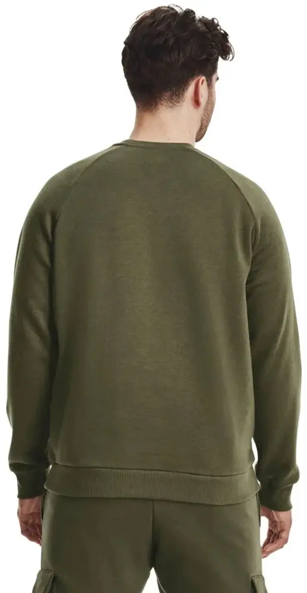 Under Armour Rival Fleece Crew Sweatshirt Heren - Groen - L - afbeelding 2 van 6