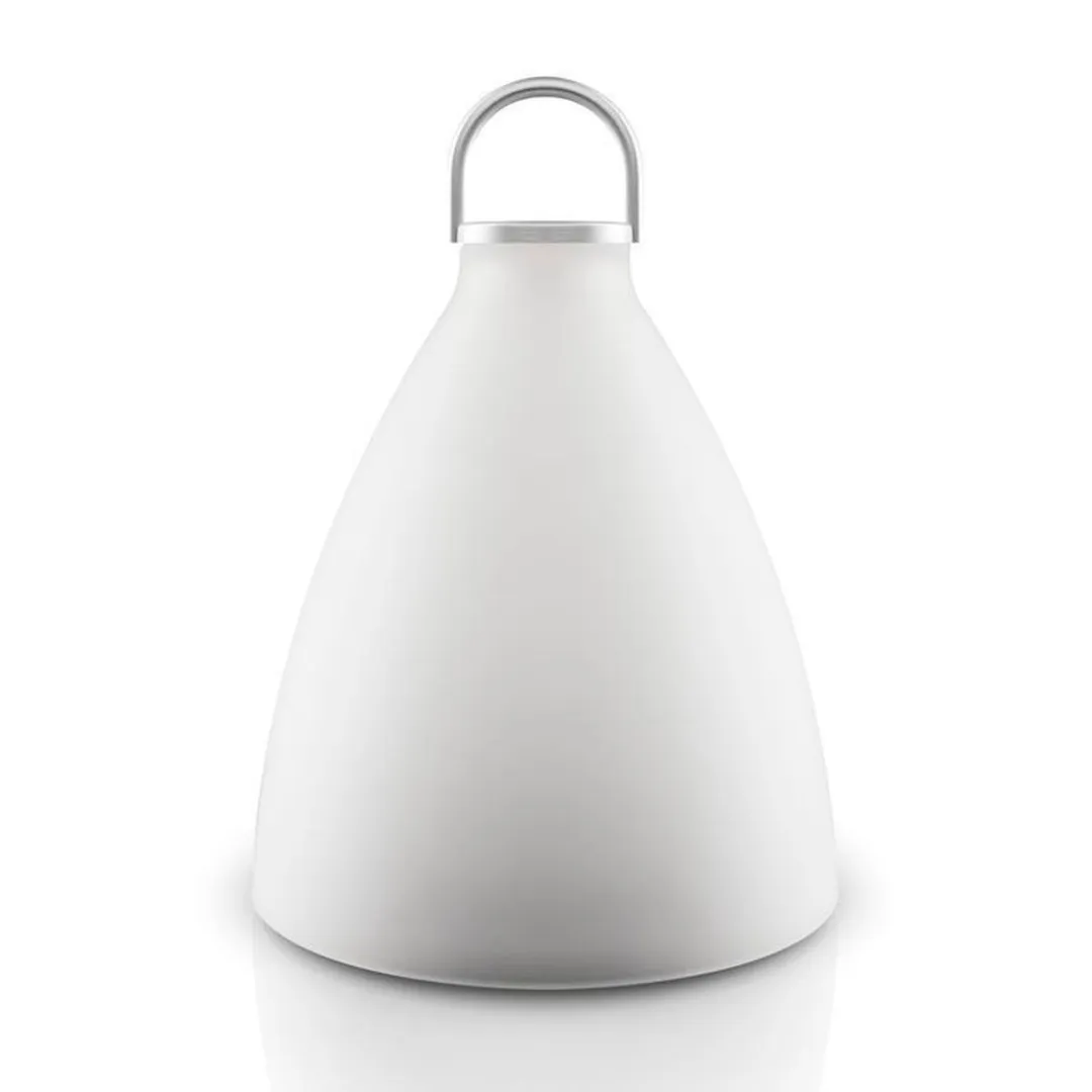 Eva Solo SunLight Solar Tafellamp Ø21cm - Wit/Zilver