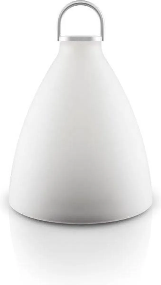 Eva Solo SunLight Solar Tafellamp Ø21cm - Wit/Zilver