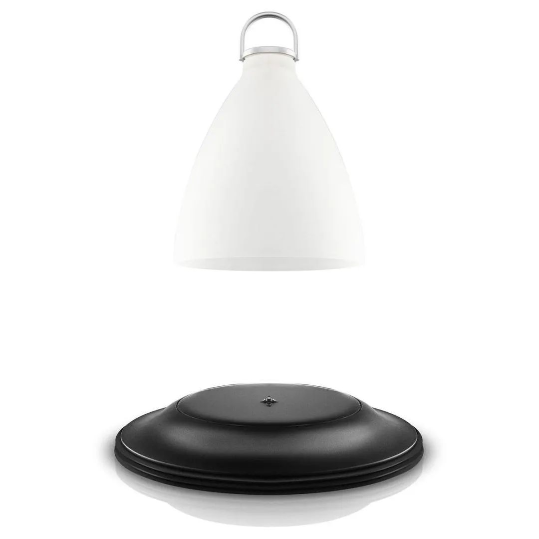Eva Solo SunLight Solar Tafellamp Ø21cm - Wit/Zilver